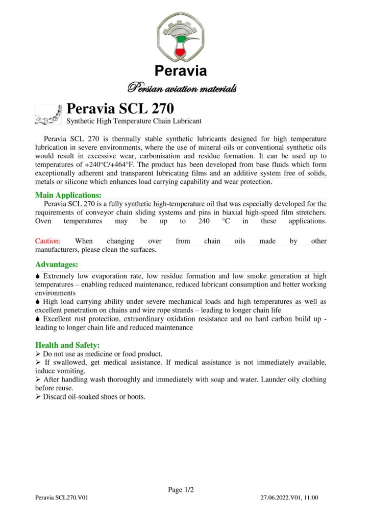 00152 Peravia SCL 270