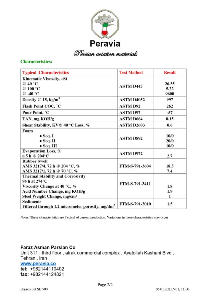 00211 Peravia Jet SE 500